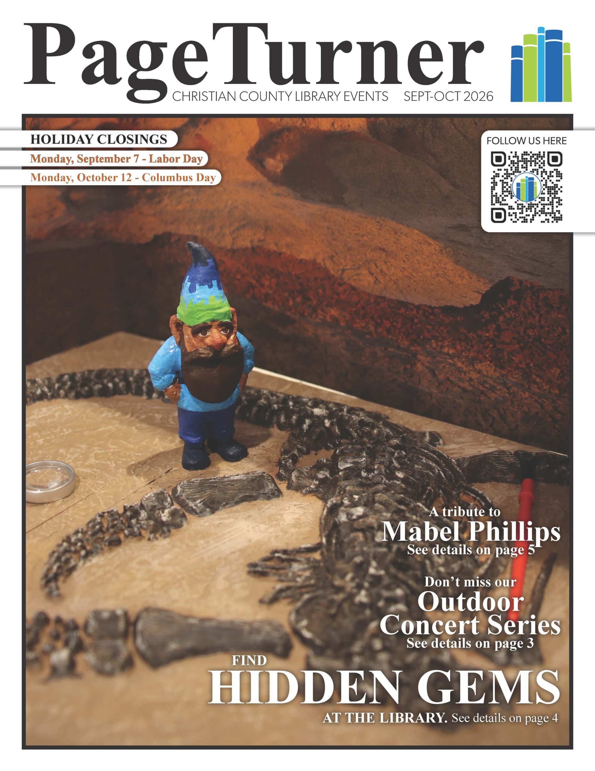 September to October  Newsletter cover.